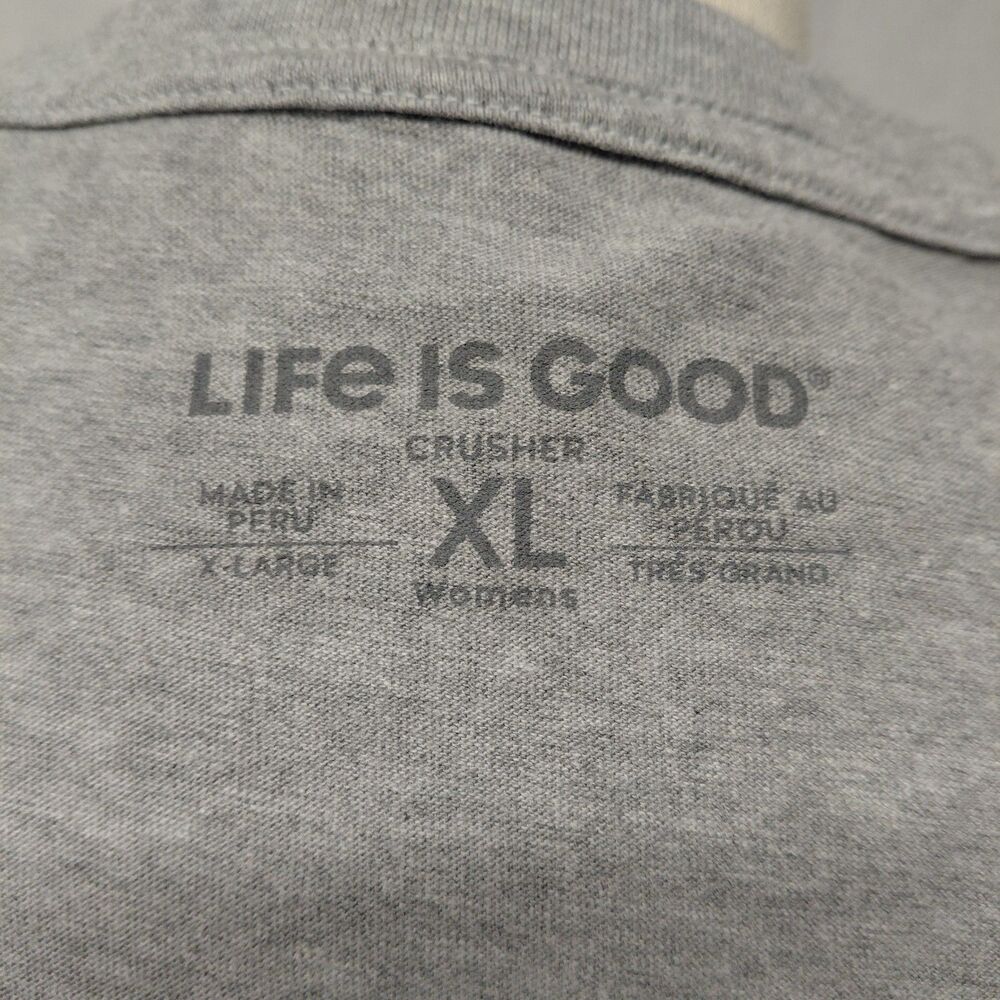 Life Is Good Winnie the Pooh Nature is Magic Gray LS T-Shirt Sz XL - Picture 7 of 8